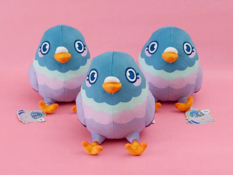 P'tit Pigeon Plush Toy