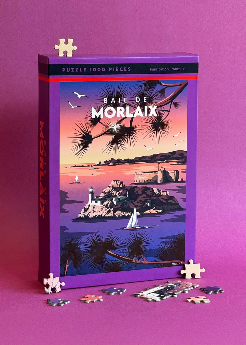 Puzzle 1000 pièces - Baie de Morlaix