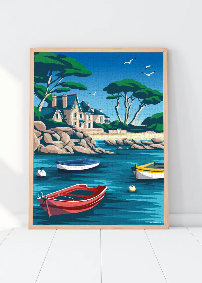 Puzzle 1000 pièces - Brignogan-Plages (Le Petit Nice)