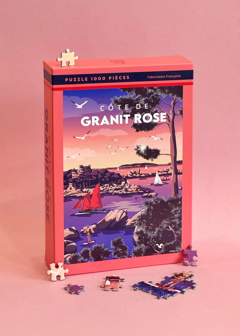 Puzzle 1000 pièces - Côte de Granit Rose