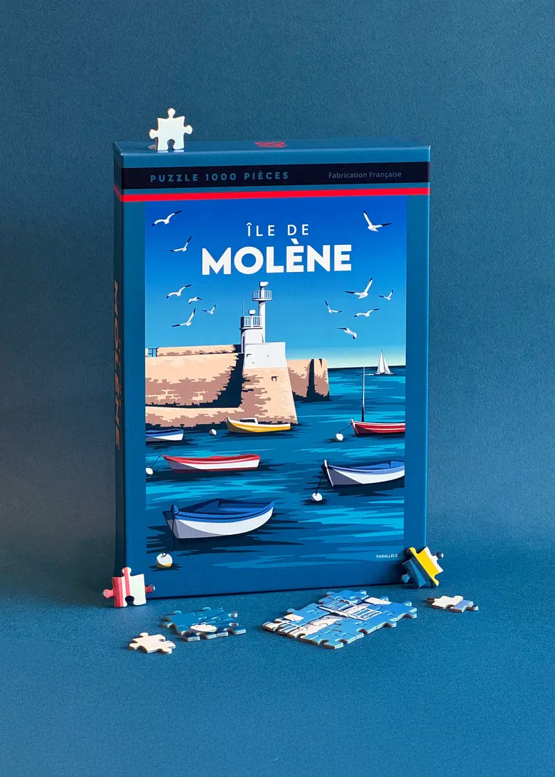 Puzzle 1000 pièces - Île de Molène