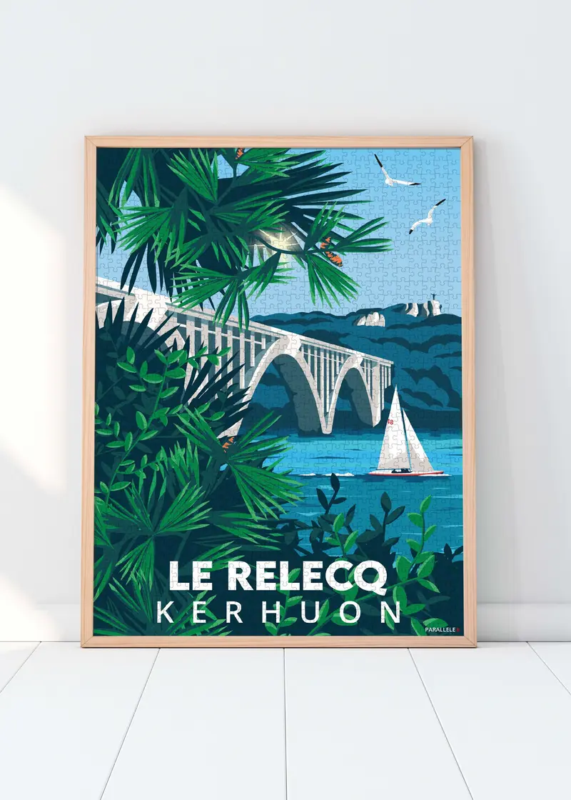 Puzzle 1000 pièces - Le Relecq-Kerhuon