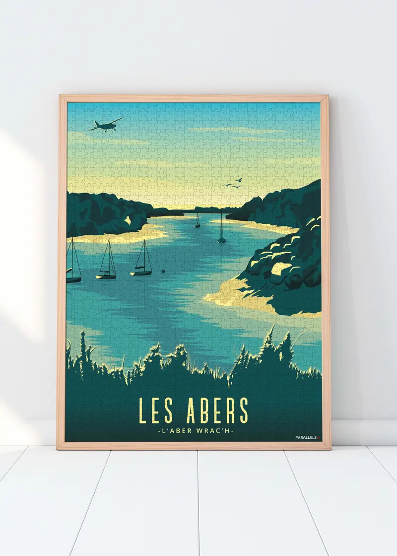 Puzzle 1000 pièces - Les Abers - l'Aber Wrac'h