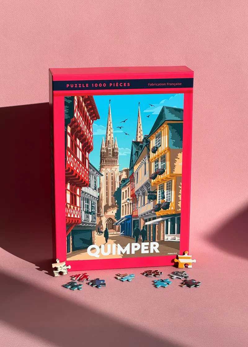 Puzzle 1000 pièces - Quimper