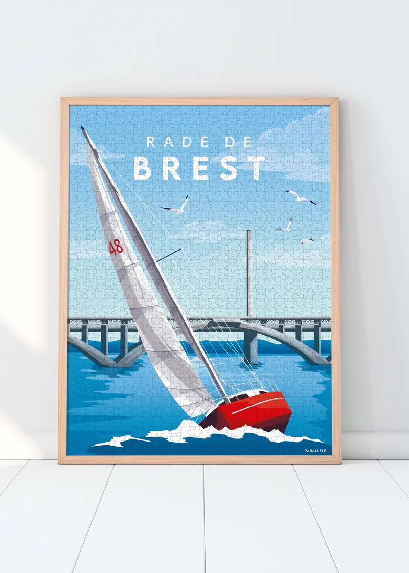 Puzzle 1000 pièces - Rade de Brest