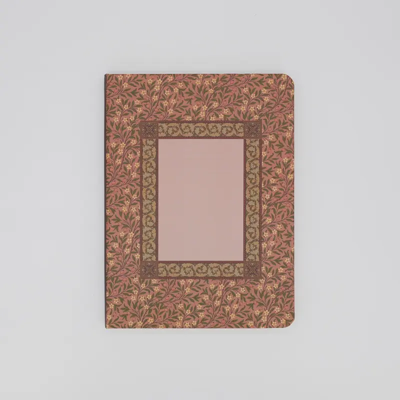 Red Wood - Arts & Crafts Pattern Journal - Personalizable