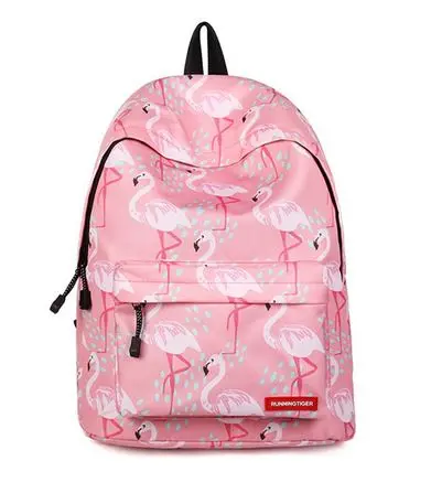 Sac à Dos avec Flamant Rose