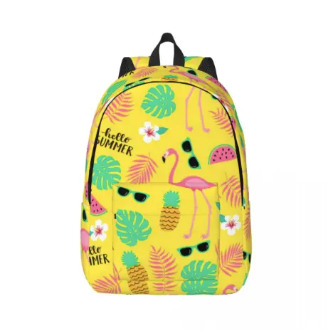 Sac à Dos Flamant Rose Ananas
