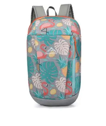 Sac à Dos Flamant Rose Gris
