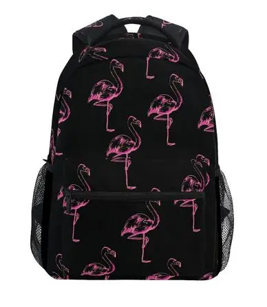 Sac à dos Flamant Rose Noir