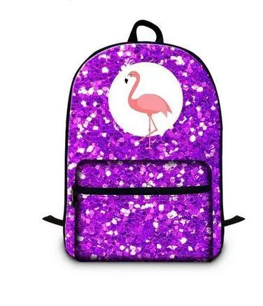 Sac à Dos Flamant Rose Paillettes Parme