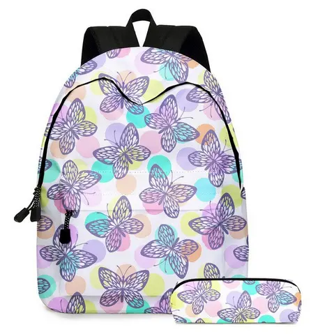 Sac à Dos Motif Papillon