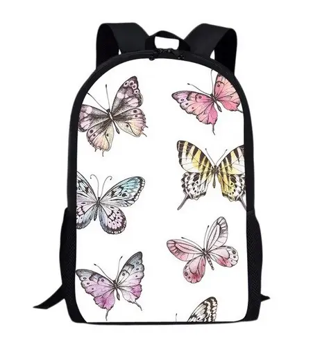 Sac à Dos Papillon Blanc