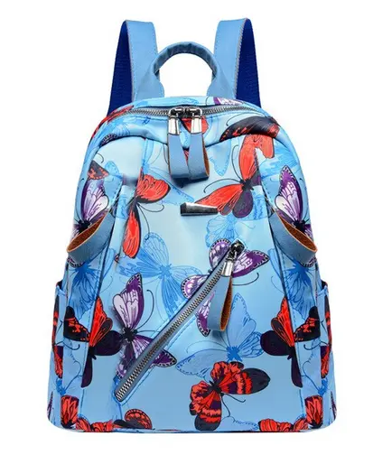 Sac à Dos Papillon Bleu