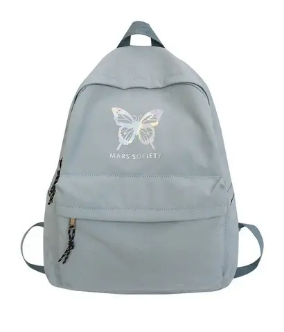 Sac à Dos Papillon Gris