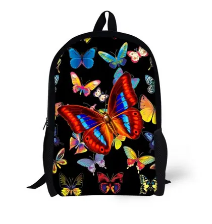 Sac à Dos Papillon Rouge
