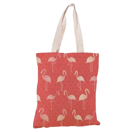 Sac avec Flamant Rose Brique