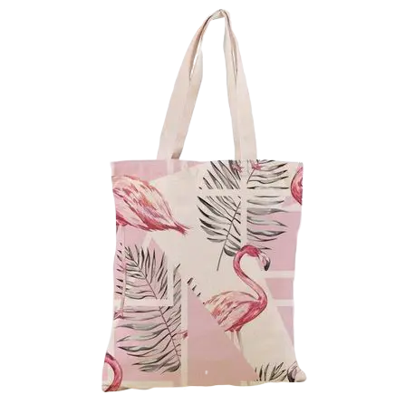 Sac avec Flamant Rose Élégant