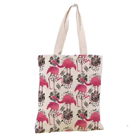 Sac avec Flamant Rose Géo
