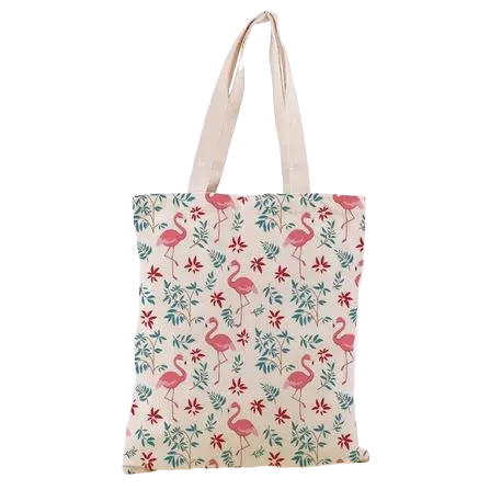 Sac avec Flamant Rose Île