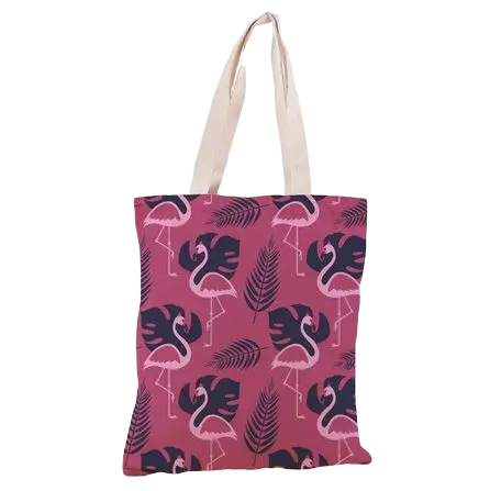 Sac avec Flamant Rose Lie