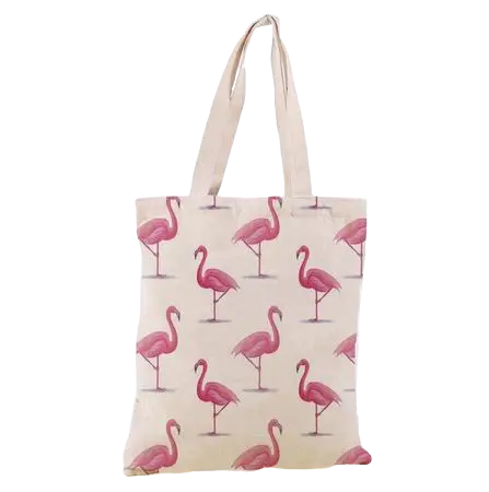 Sac avec Flamant Rose Solo