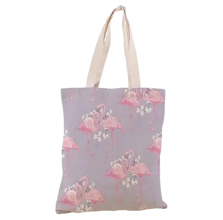 Sac avec Flamant Rose Tendre