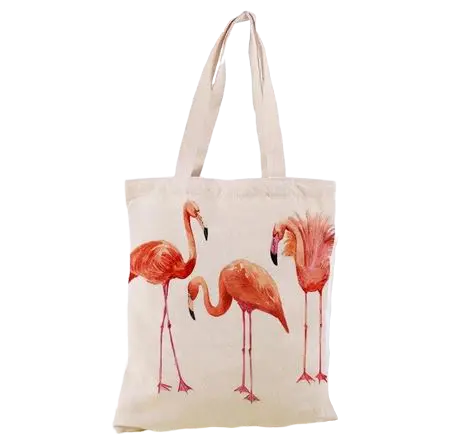 Sac avec Flamant Rose Trio