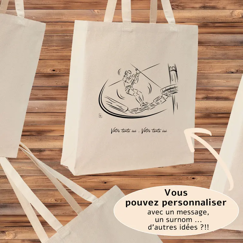 Sac Cabas 21L Accrobranche - Personnalisable