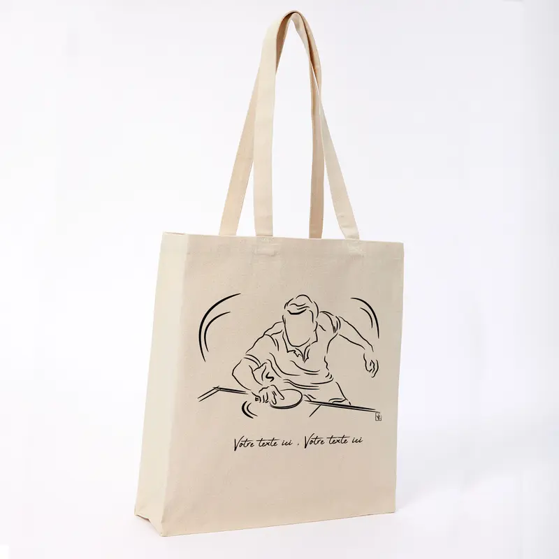 Sac Cabas Ping-Pong Balle - Spacieux 21L Personnalisable