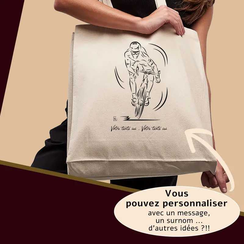 Sac Cabas Vélo de Course Sprint - Spacieux 21L Personnalisable