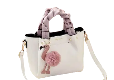 Sac Flamant Rose Blanc