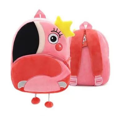 Sac Flamant Rose Peluche