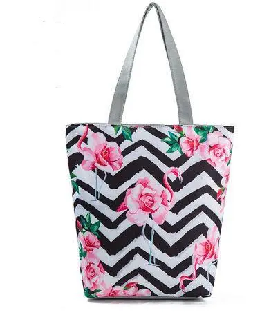 Sac Flamant Rose ZigZag