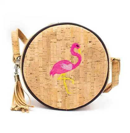 Sac Rond Flamant Rose Liège
