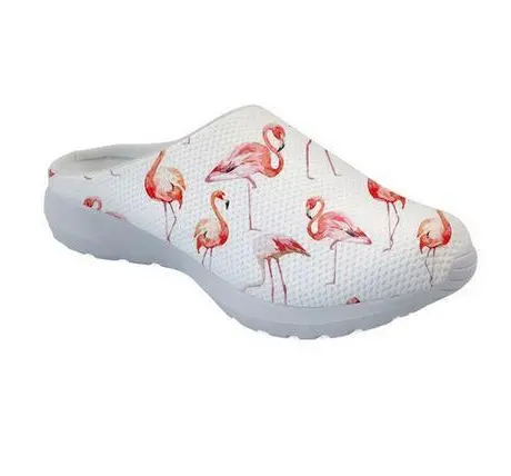 Sandales d'Intérieur Flamant Rose Femme
