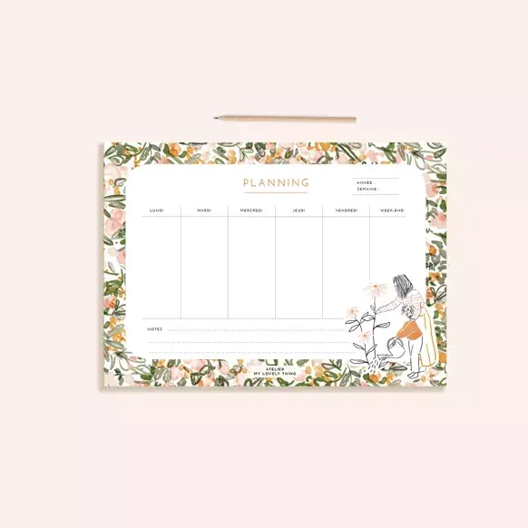 Semainier - Flowers