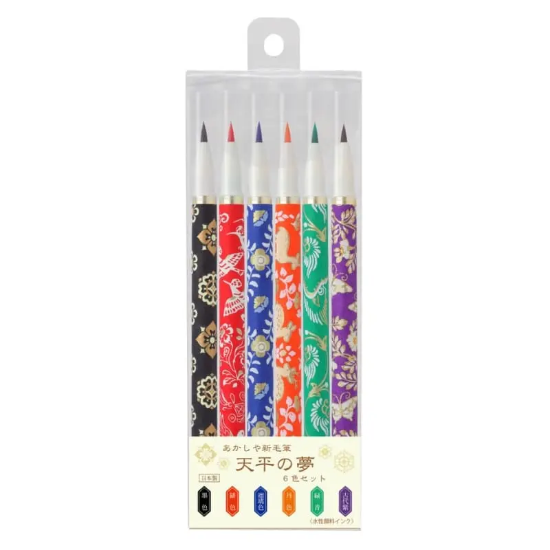 Set de 6 Rotuladores de Colores Tenpyo no Yume