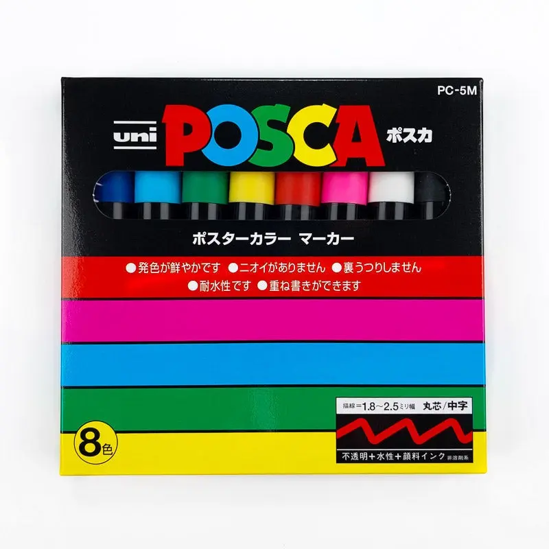 Set de 8 Rotuladores Posca