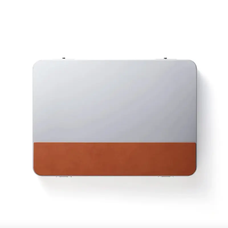Solid briefcase - Konstella K-002 - Silver