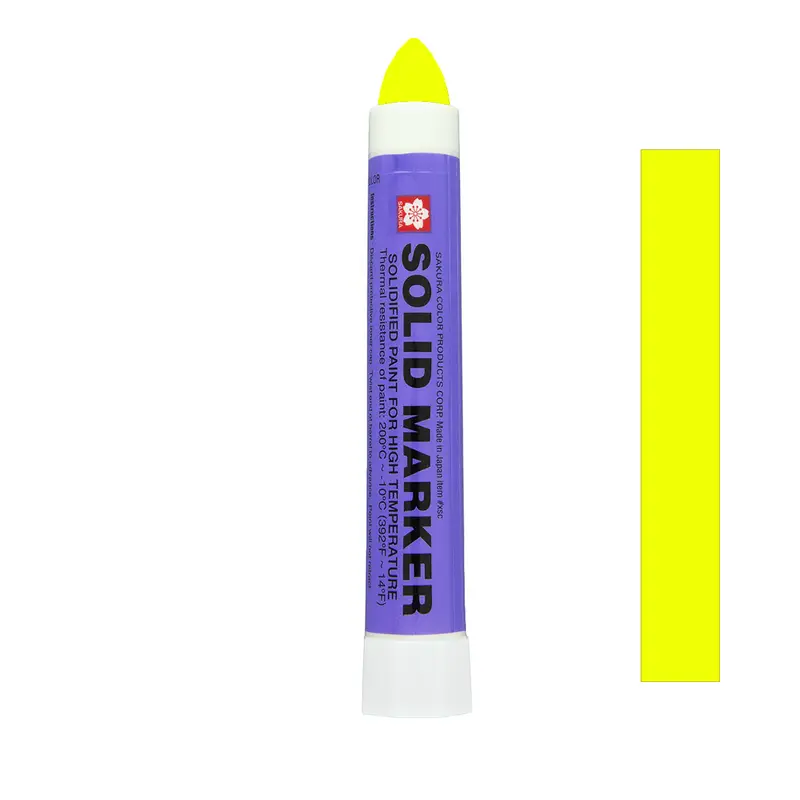 Solid Paint Marker Jaune Fluo