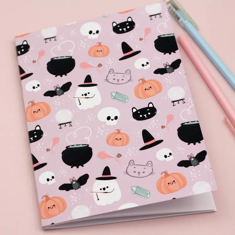Spooky Halloween Notebook - Cute notebooks