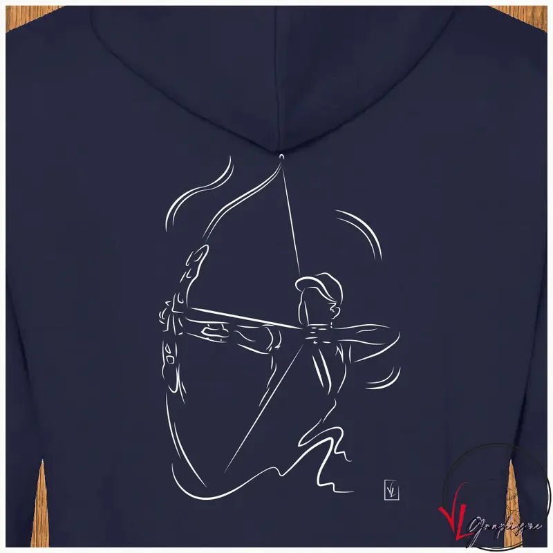 Sport Tir à l’arc sport  Graphisme sur Sweat-Shirt