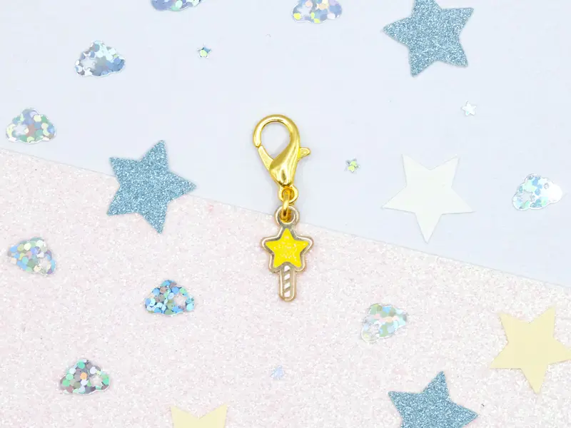Star Magic Wand Charm - Charm-ing Collection