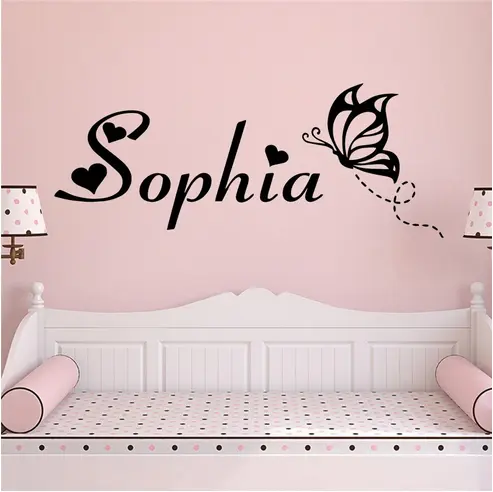 Sticker Mural Papillon Personnalisé