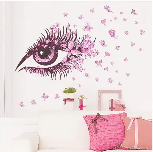 Stickers Muraux Papillon Glamour