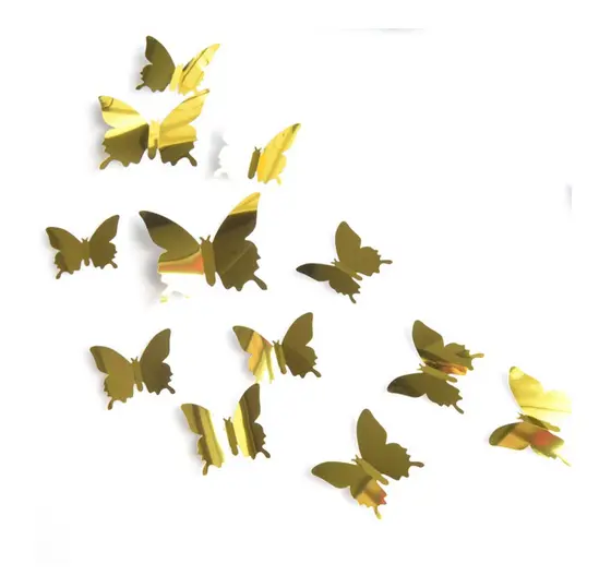 Stickers Muraux Papillon Miroir