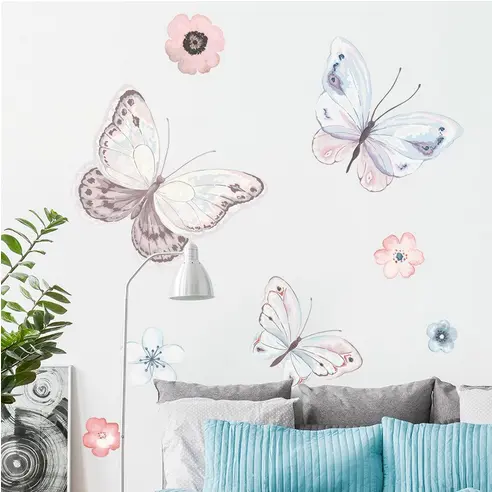 Stickers Muraux Papillon qui vole