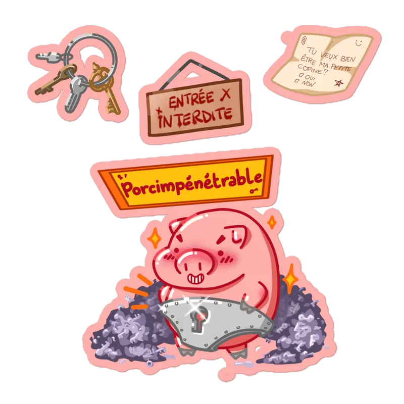Stickers Porcimpénétrable