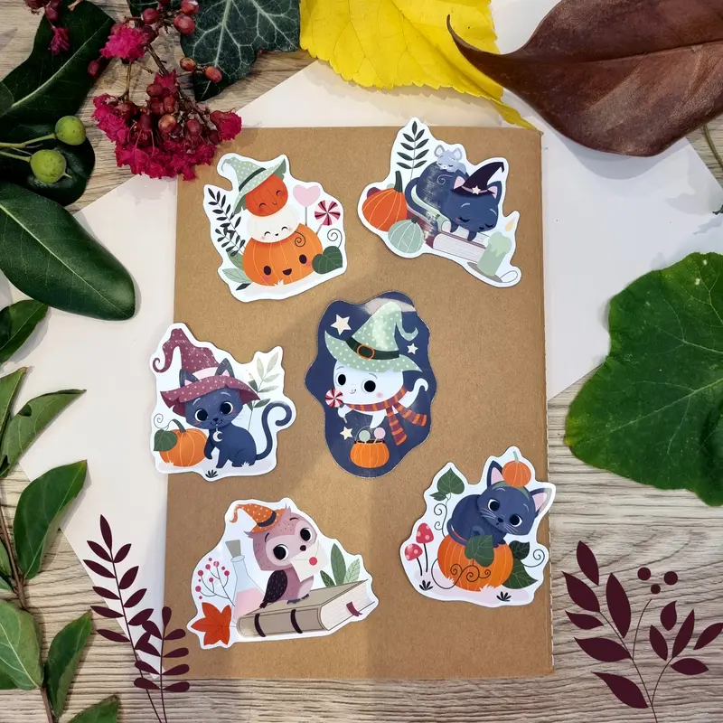 STICKERS VINYLE  - HALLOWEEN